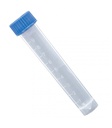 Globe Scientific Transport Tube, Sterile, Round Bottom, Self-Standing