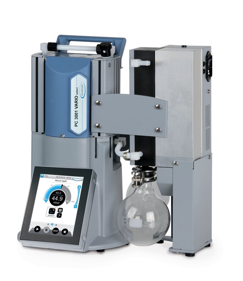Vacuubrand VARIO® chemistry pumping unit PC 3001 VARIO select EK Peltronic