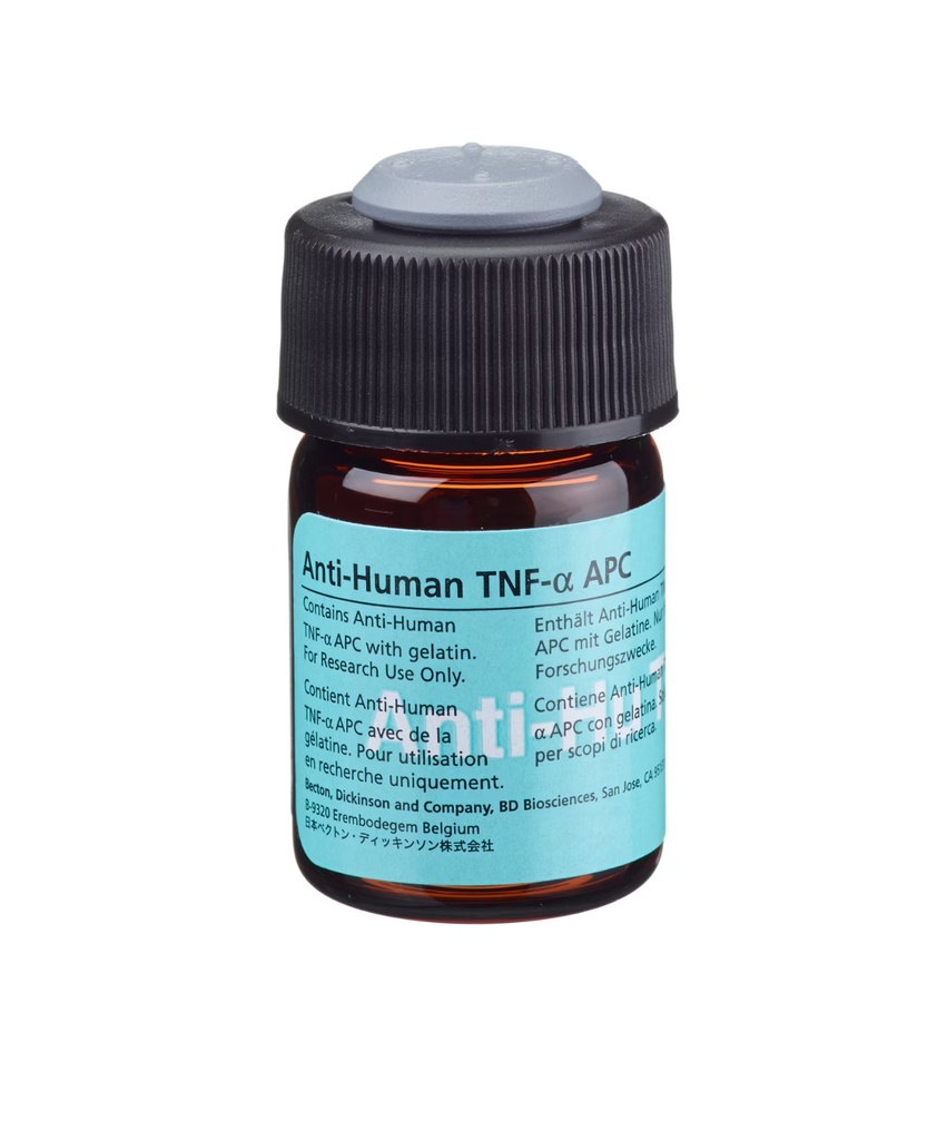 BD FastImmune™ APC Mouse Anti-Human TNF-α, for 100 Tests
