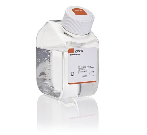 [15230001] Gibco™ Distilled Water (6 x 1L)
