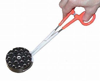 Bent Cryo Tongs (for puck manipulation)