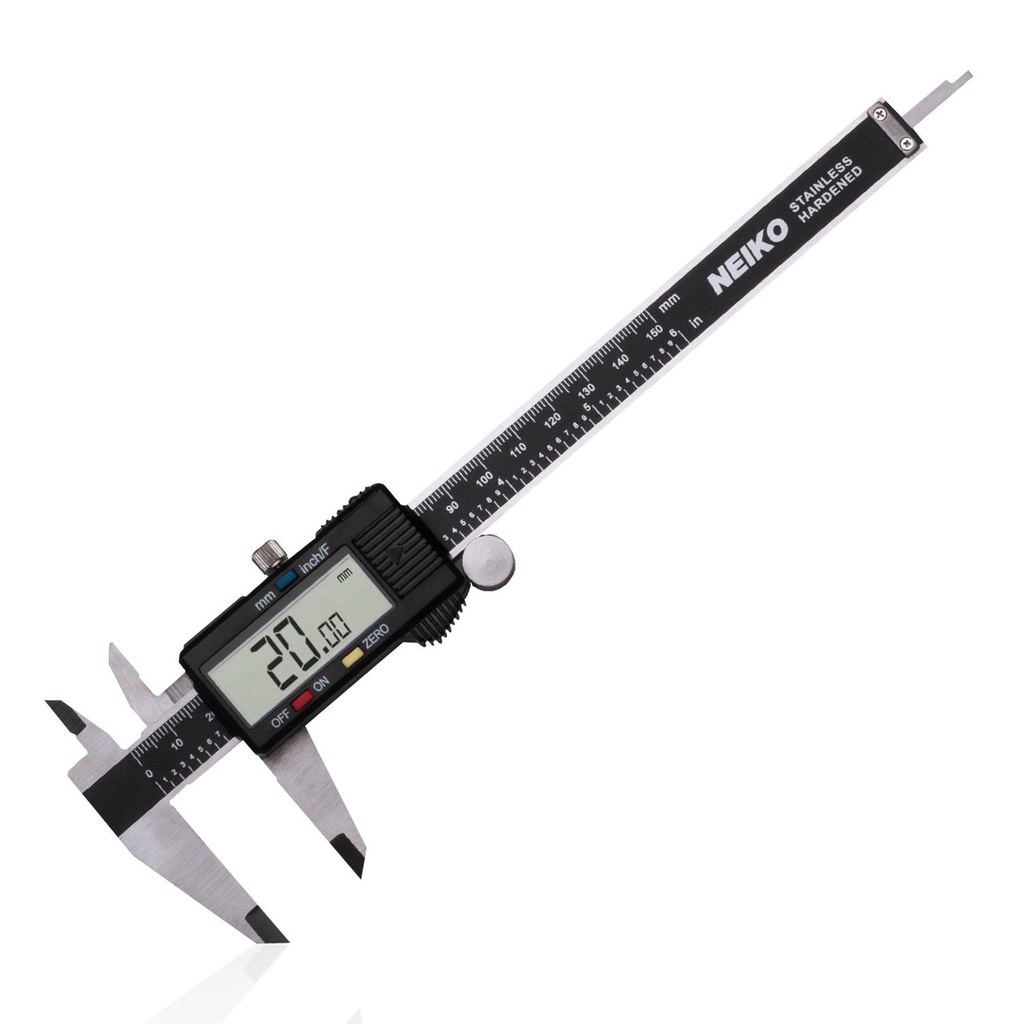 Electronic Digital Caliper, 0-6 Inches Stainless Steel