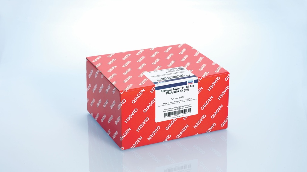 AllPrep PowerFecal Pro DNA/RNA Kits, for 50 preps