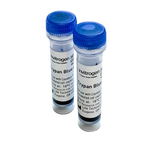 [T10282] Invitrogen™ Trypan Blue Stain (0.4%), 2 x 1 mL 