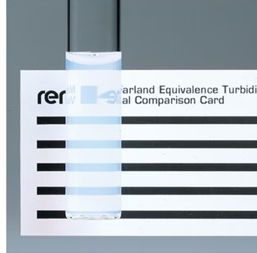 [R20410] Thermo Scientific™ Remel™ McFarland Equivalence Turbidity Standard with visual comparison card (0.5 McFarland)