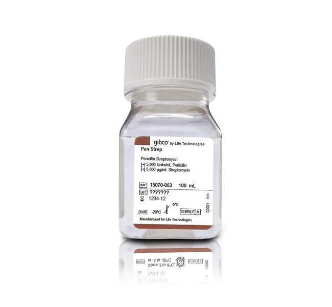 Gibco™ Penicillin-Streptomycin (5,000 U/mL), 100X, 100mL