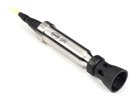 IntelliCALⓇ PHC101 Field Low Maintenance Gel Filled pH Electrode, 5 m Cable