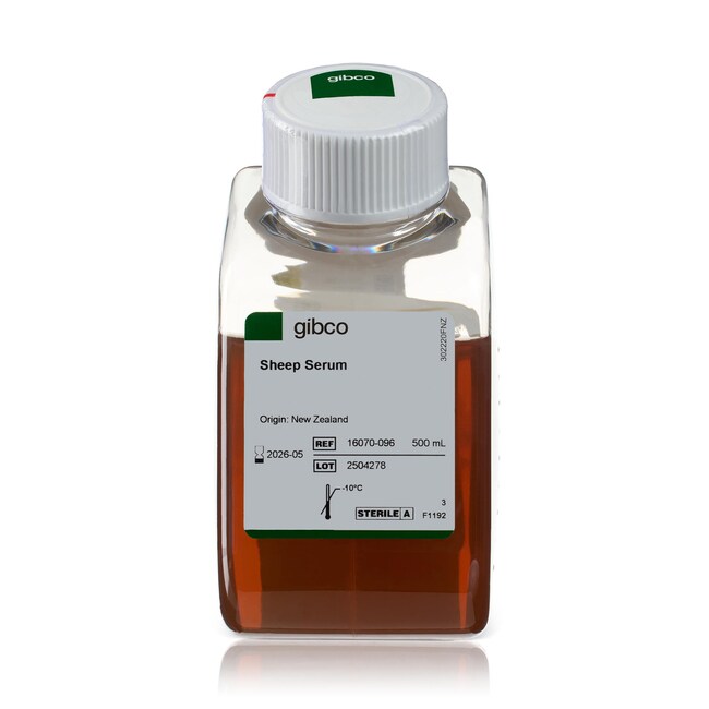 Gibco™ Sheep Serum, New Zealand origin
