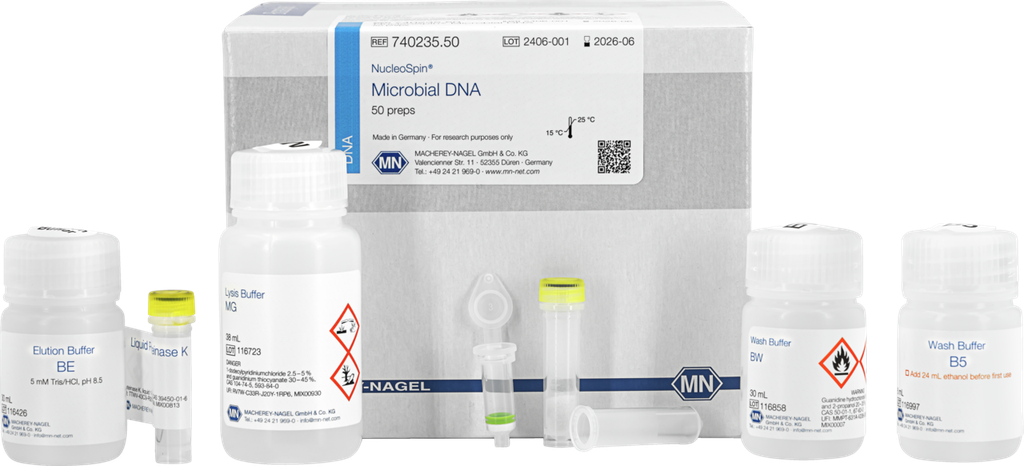 NucleoSpin™ Microbial DNA Mini kit for DNA from microorganisms