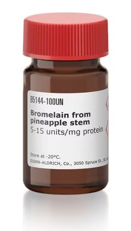Sigma-Aldrich Bromelain from pineapple stem ≥4 units/mg protein, (chromatography purified)