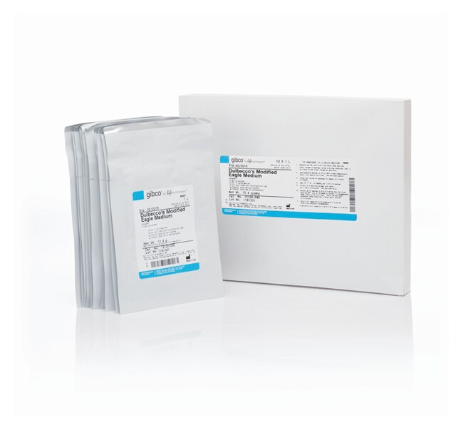 Gibco™ DMEM, powder, high glucose, pyruvate