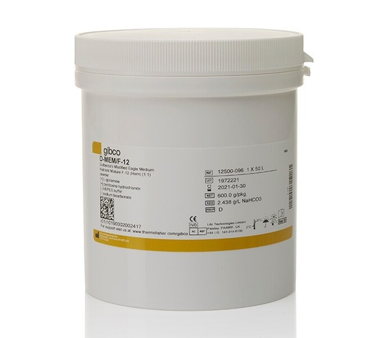 [42400028] Gibco™ DMEM/F-12, powder, HEPES, 10L