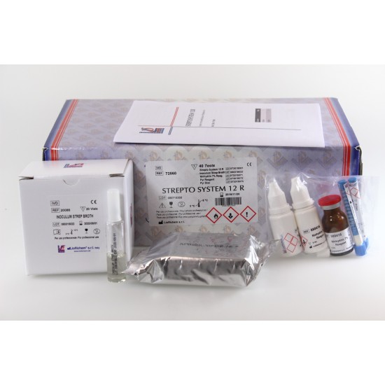 Liofilchem®Strepto System 12R, 40 Tests
