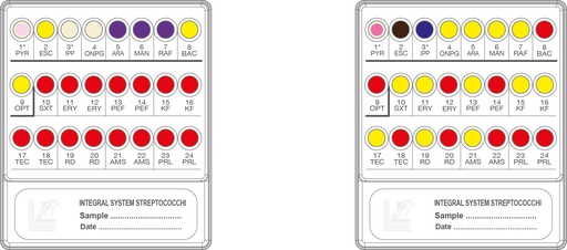 [71720] Liofilchem® Integral System Streptococchi (for 20 Tests)