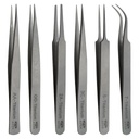 Aven Titanium Tweezer Set with Protective Pouch
