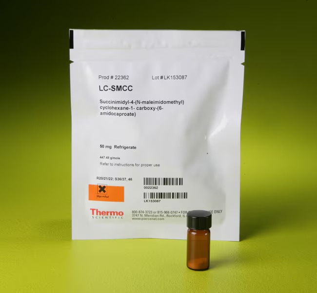 Thermo Scientific™ LC-SMCC (succinimidyl 4-(N-maleimidomethyl)cyclohexane-1-carboxy-(6-amidocaproate))