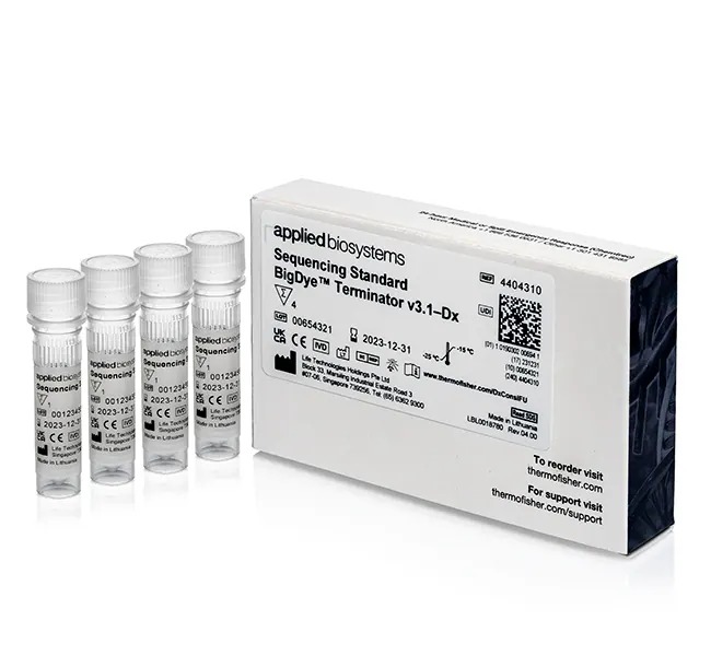 Applied Biosystems™ Sequencing Standard, BigDye™ Terminator v3.1, for 3500/3500xL Dx, 4 Tubes