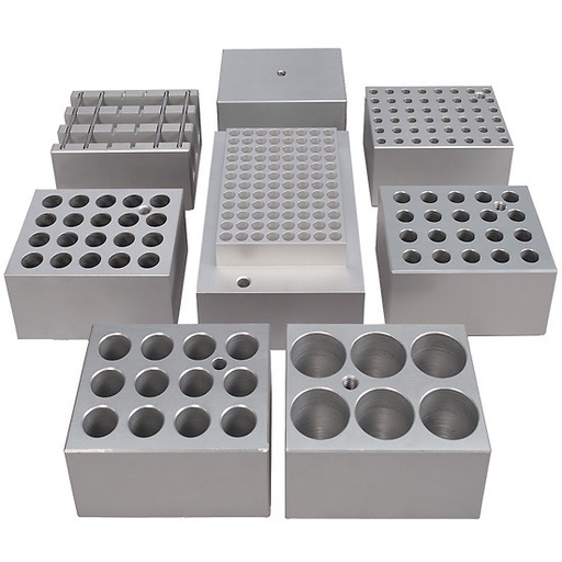 [36610-41] Cole Parmer® Block Heater Inserts for BH-200 and BH-250 (Block heater insert, triple wide, flexi-block, aluminum)