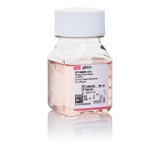 [31985062] Gibco™ Opti-MEM™ I Reduced Serum Medium (100 mL)