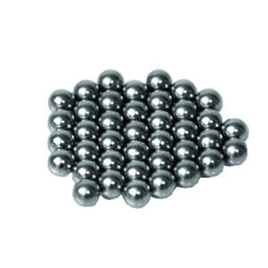 VWR® 2.4 mm stainless steel beads, bulk packaged, Certified DNase- and RNase-free