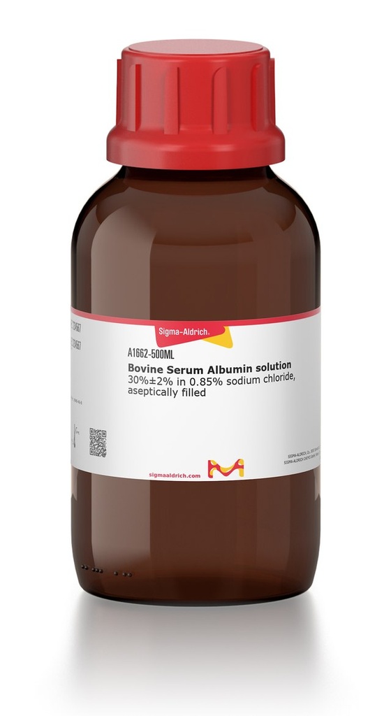 Sigma-Aldrich Bovine Serum Albumin solution, 35% in DPBS, sterile-filtered, BioXtra, suitable for cell culture