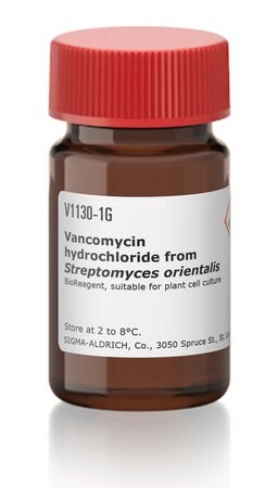 [V1130-1G] Sigma-Aldrich Vancomycin hydrochloride from Streptomyces orientalis, BioReagent, suitable for plant cell culture (1g)