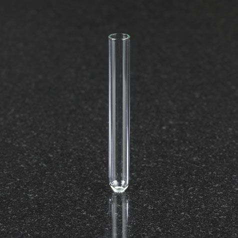 Borosilicate glass culture tubes, no rim