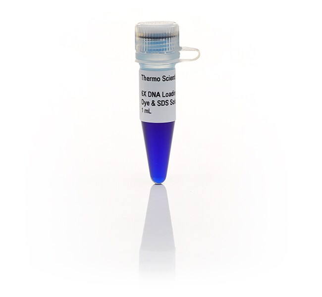 Thermo Scientific™ DNA Loading Dye & SDS Solution (6X), 5 x 1 mL