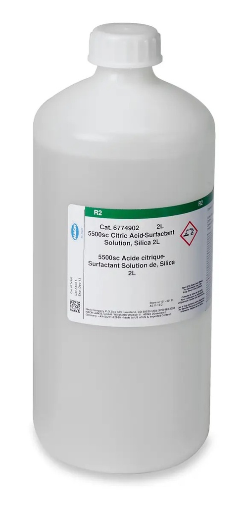 Hach Reagent 2 Silica, 2 L, for 5500sc Silica Analyser