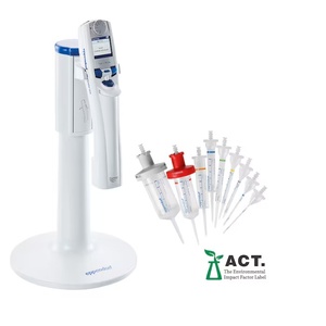Multipette® E3x Repeater, with charging adapter and Combitips, 1 µL – 50 mL