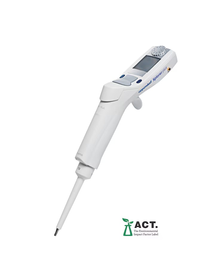 Eppendorf Xplorer® Plus, electronic variable volume Single channel pipette