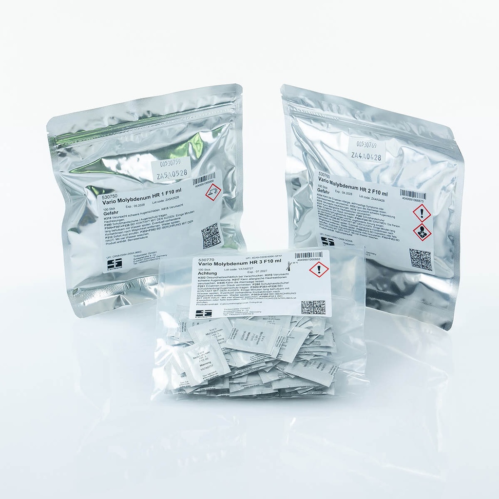 Lovibond® VARIO Molybdenum HR, Set F10, 10mL