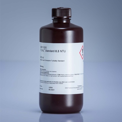 [48011050] Lovibond® T-CAL® Turbididity Standard (0.30 NTU, 500 ml)