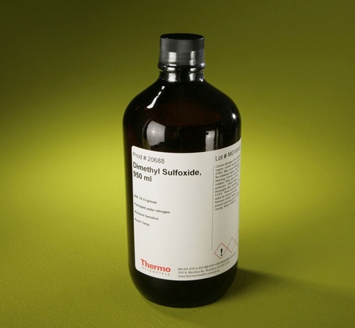 [20688] Thermo Scientific™ Pierce™ Dimethylsulfoxide (DMSO), Sequencing Grade, 950 mL, > 99.5%