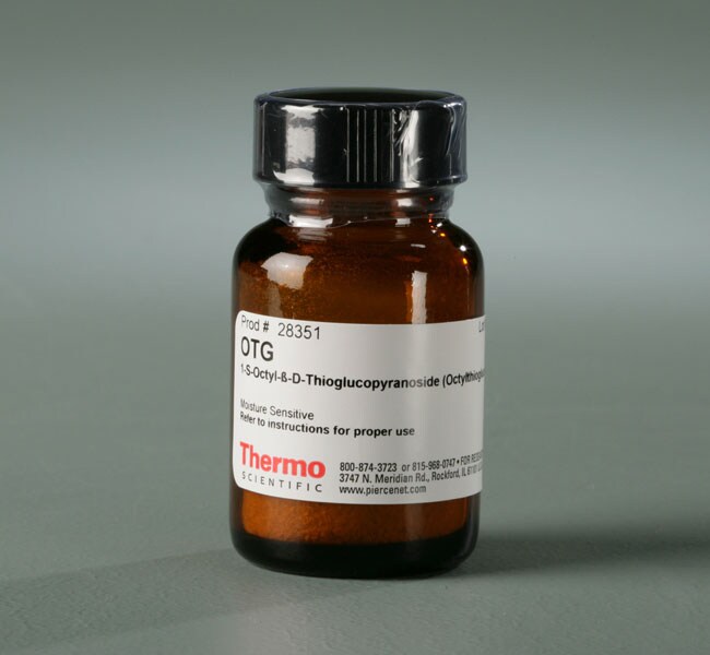 Thermo Scientific™ n-octyl-β-D-thioglucopyranoside (OTG) ≥ 99%, 5g 