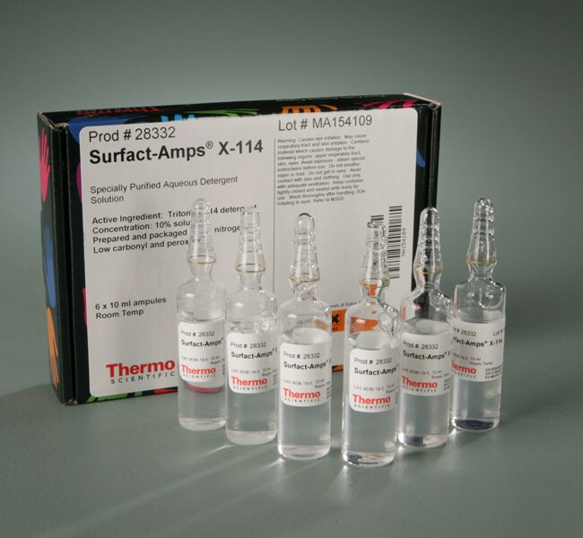 Thermo Scientific™ Triton™ X-114 Surfact-Amps™ Detergent Solution, 6 x 10 mL