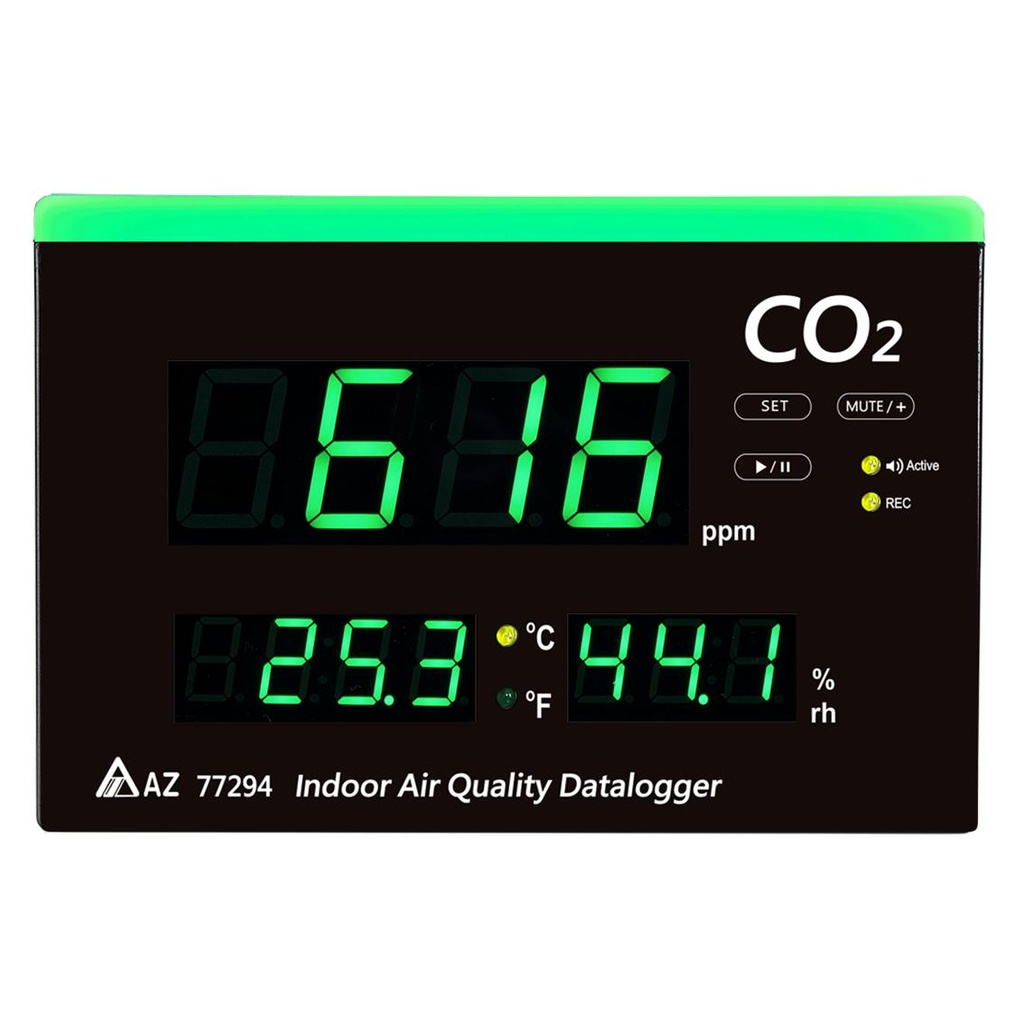 AZ Indoor Air Quality Datalogger (CO2, Humidity, Temp)