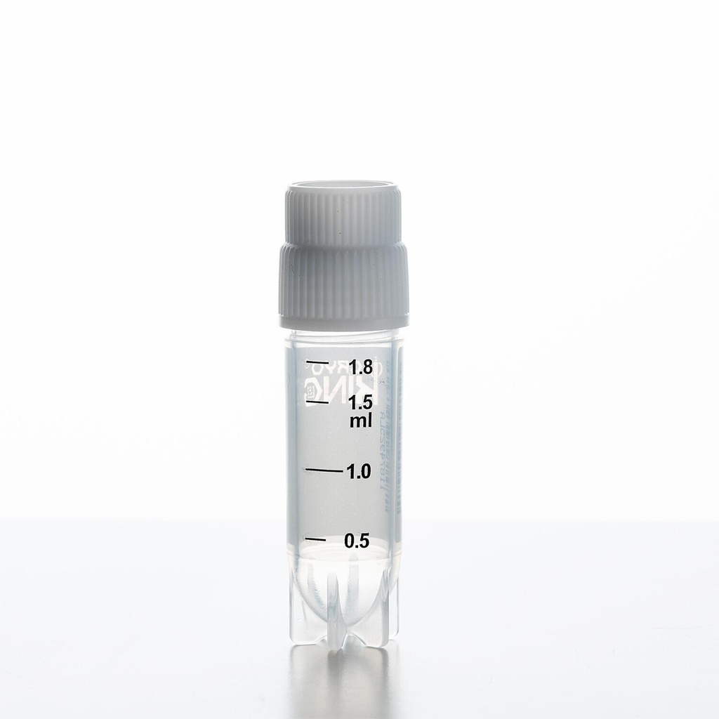 CryoKING® Side Barcoded Cryogenic Vials – External Thread, Sterile