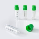 CryoKING® Cryogenic Vials, Side Barcoded, sterile, External Thread