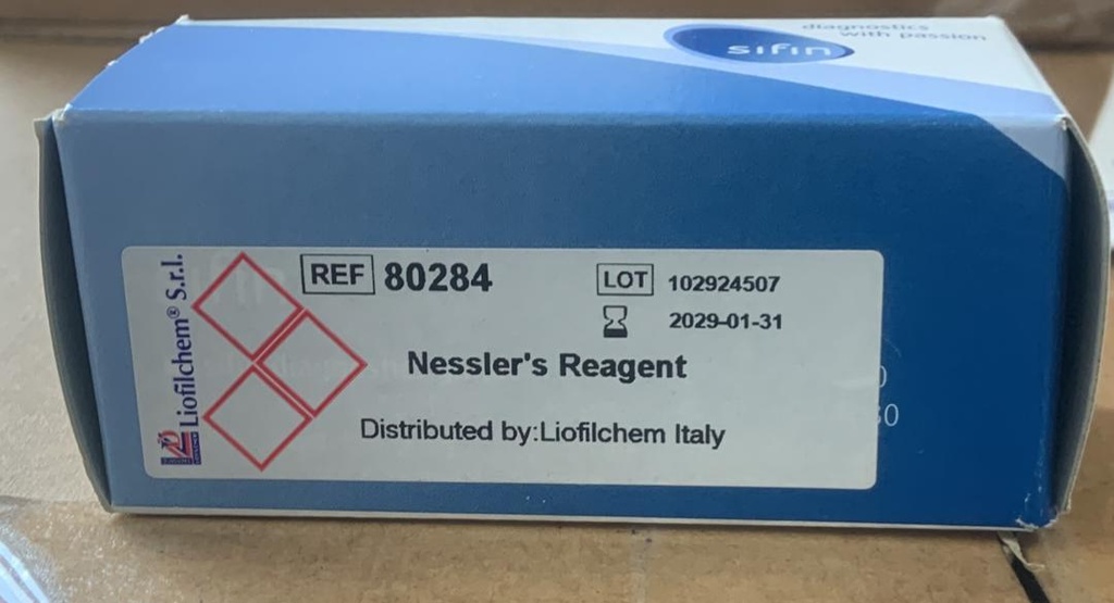 Liofilchem Nessler's Reagent, 5 mL 