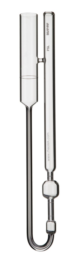 PSL U-Tube Reverse Flow Viscometer with UKAS Certificate of Calibration