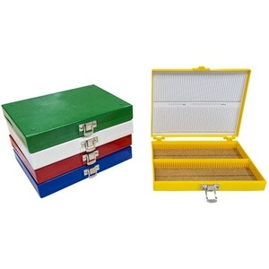 Biologix Slide Storage Boxes, Assorted Colours, ABS