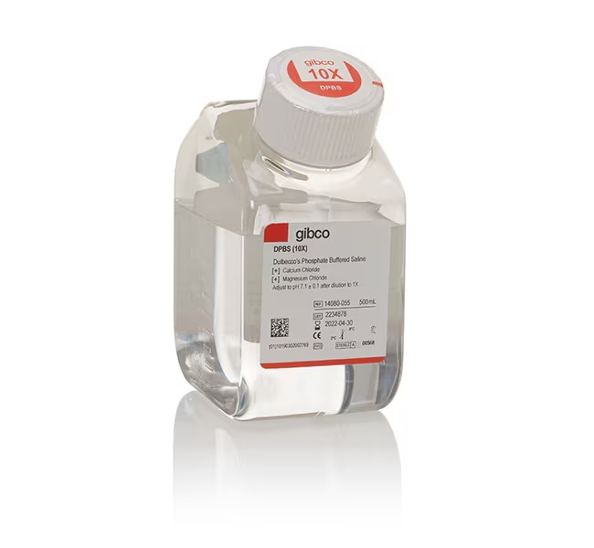Gibco™ DPBS (10X), calcium, magnesium, 500 mL