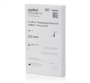 Applied Biosystems™ TrueMark™ Respiratory Panel 2.0, TaqMan™ Array card