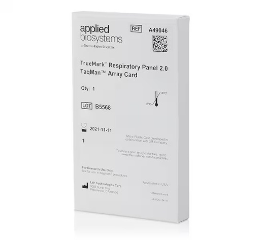 [A49047] Applied Biosystems™ TrueMark™ Respiratory Panel 2.0, TaqMan™ Array card