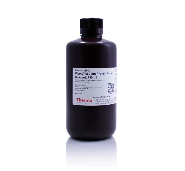 Thermo Scientific™ Pierce™ 660nm Protein Assay Reagent, 750 mL