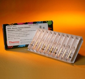 Thermo Scientific™ Pierce™ Bovine Gamma Globulin Standard Ampules, 2 mg/mL, 10 x 1 mL