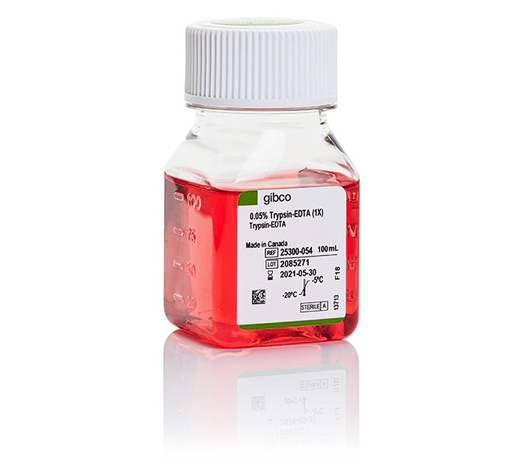 [25300054] Gibco™ Trypsin-EDTA (0.05%), phenol red (100 mL)