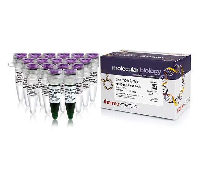 Thermo Scientific™ FastDigest™ Value Pack, 13 x 20 μL reactions 