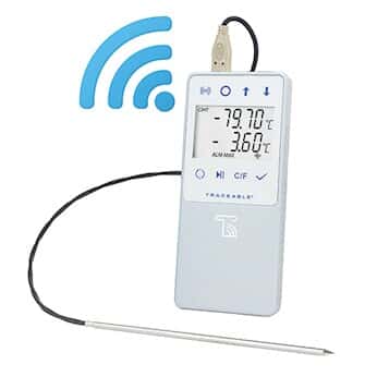 Traceable® Ultra-Low Temperature Wi-Fi Data Logger with TraceableLIVE® Cloud Service